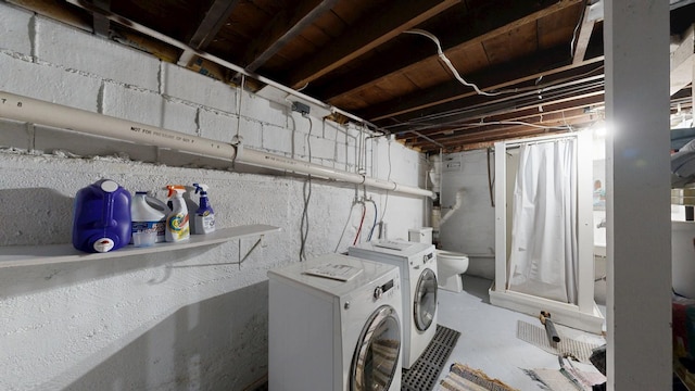 402 Main St, Racine, MN 55967 - washroom with separate washer and dryer