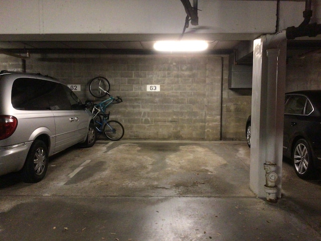 2800 Hillsboro Ave N Unit 316, New Hope, MN 55427 - parking deck featuring concrete block wall