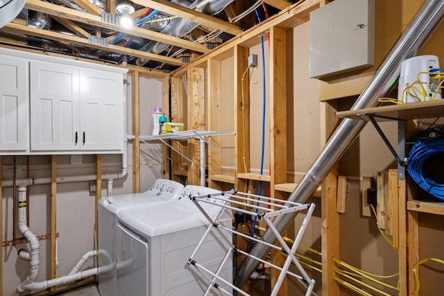 6339 140th Ave SE, Clear Lake, MN 55319 - laundry area featuring independent washer and dryer