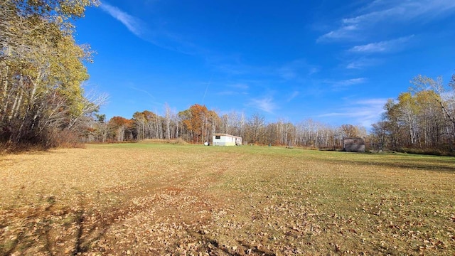 22088 380th Ave, Richardson Twp, MN 56338 - view of green lawn with an outdoor structure