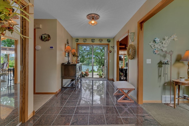 72959 235th St, Dassel, MN 55325 - entryway with baseboards and granite tiled floors
