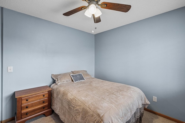 5392 Highland Trl, Big Lake, MN 55309 - carpeted bedroom featuring baseboards and a ceiling fan