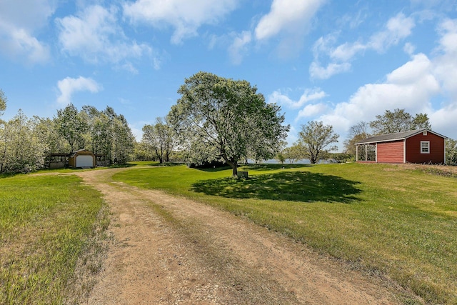 19663 County Road 9 NE, New London Twp, MN 56273 - view of dirt / gravel driveway