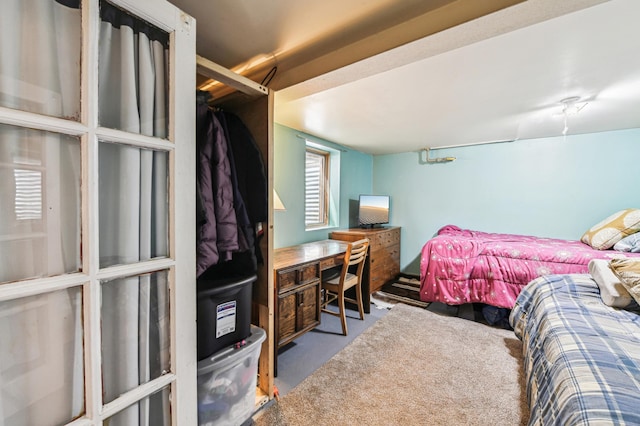 926 Bellows St, West Saint Paul, MN 55118 - carpeted bedroom with an office area