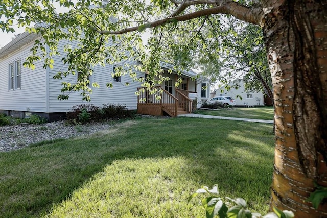 546 2nd St SE, Perham, MN 56573 - view of green lawn