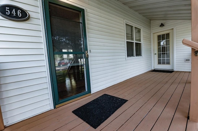 546 2nd St SE, Perham, MN 56573 - view of wooden deck