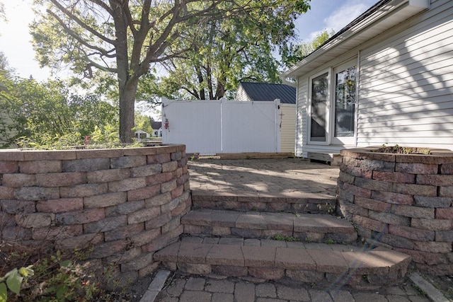 546 2nd St SE, Perham, MN 56573 - view of patio