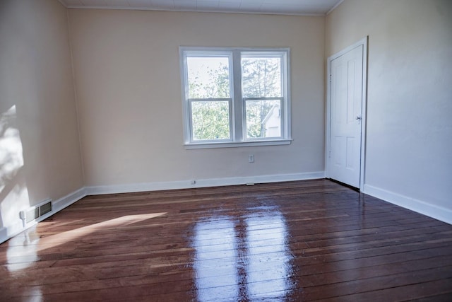 546 2nd St SE, Perham, MN 56573 - empty room with wood-type flooring and baseboards