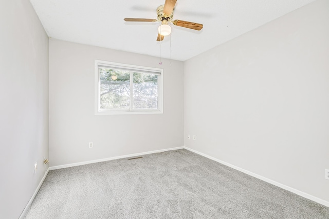 2245 Pinehurst St, Stillwater, MN 55082 - carpeted spare room featuring ceiling fan and baseboards