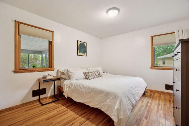 5 Hillside Ct, Northfield, MN 55057 - bedroom featuring wood-type flooring, multiple windows, and baseboards