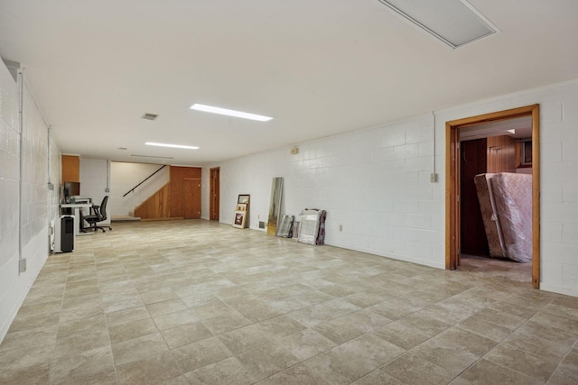 5 Hillside Ct, Northfield, MN 55057 - finished basement featuring concrete block wall