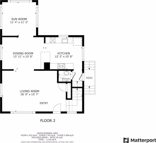 1310 Fairmount Ave, Saint Paul, MN 55105 - property floor plan