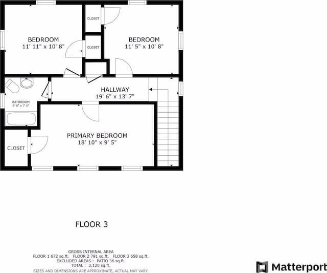 1310 Fairmount Ave, Saint Paul, MN 55105 - floor plan / room layout