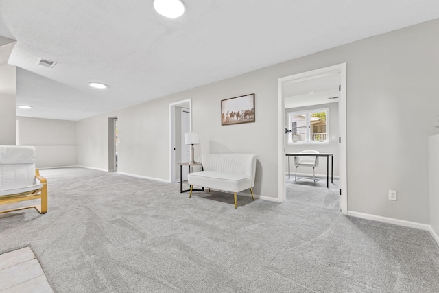 228 16th Ave SW, New Brighton, MN 55112 - sitting room featuring carpet floors and baseboards