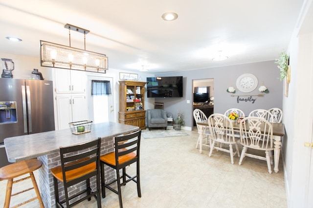 2758 220th St, Madison, MN 56256 - dining room featuring baseboards