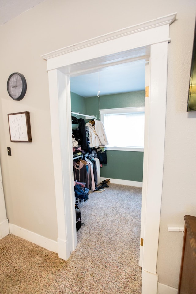 2758 220th St, Madison, MN 56256 - walk in closet with carpet floors