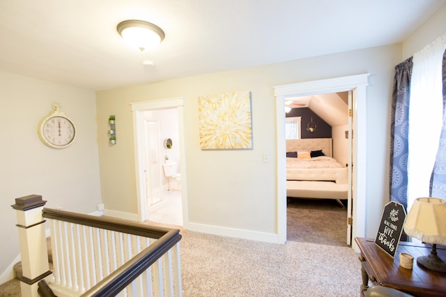 2758 220th St, Madison, MN 56256 - hall with carpet floors and baseboards
