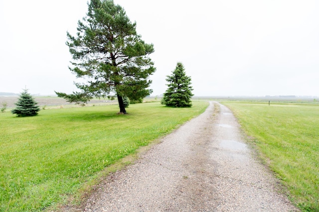 2758 220th St, Madison, MN 56256 - view of dirt / gravel road featuring a view of countryside