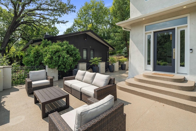 1824 Oliver Ave S, Minneapolis, MN 55405 - view of patio / terrace with an outdoor hangout area
