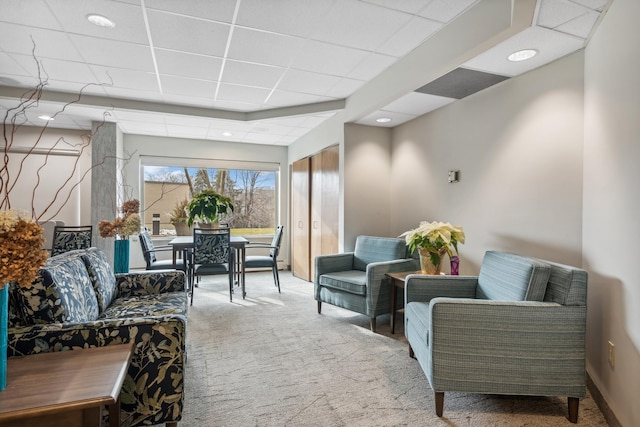 1425 28th St Unit 519, Minneapolis, MN 55408 - community lobby with a paneled ceiling