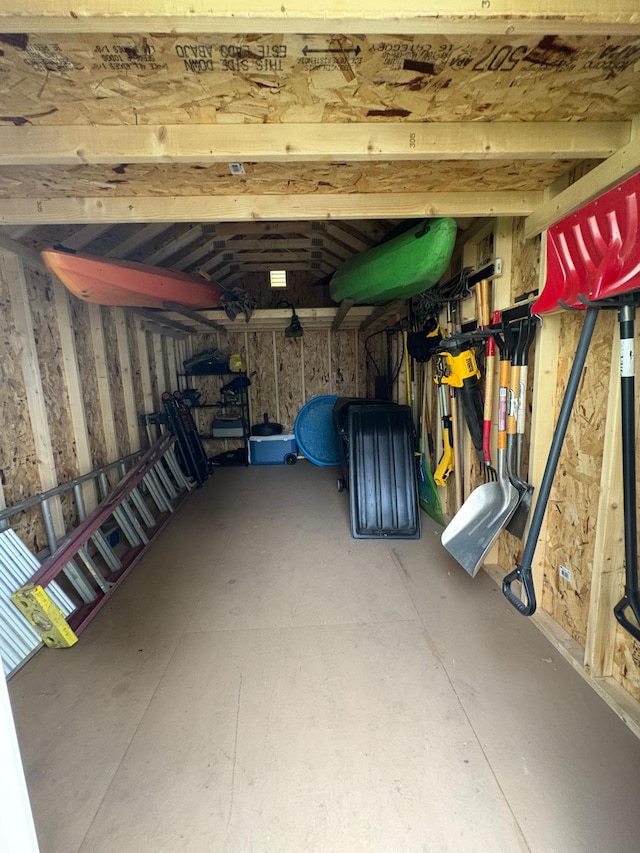 809 14th St S, Benson, MN 56215 - storage featuring a garage