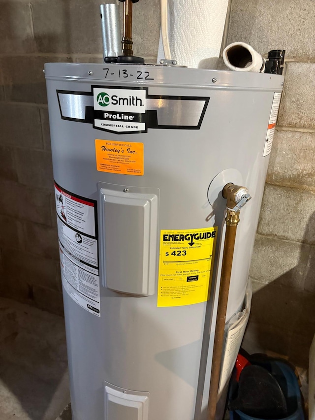 809 14th St S, Benson, MN 56215 - utility room featuring water heater