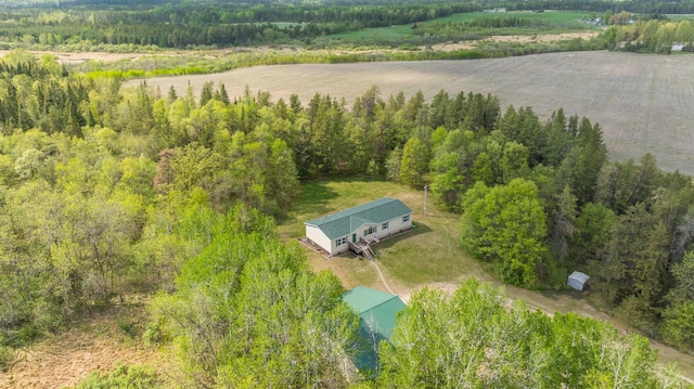 58885 County Road 136, Menahga, MN 56464 - view of rural area featuring a heavily wooded area