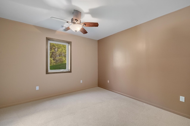 58885 County Road 136, Menahga, MN 56464 - carpeted empty room featuring ceiling fan and baseboards