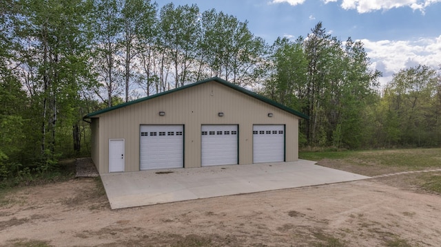 58885 County Road 136, Menahga, MN 56464 - view of detached garage