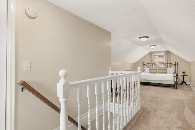 1750 Sims Ave, Saint Paul, MN 55106 - carpeted bedroom with lofted ceiling and baseboards