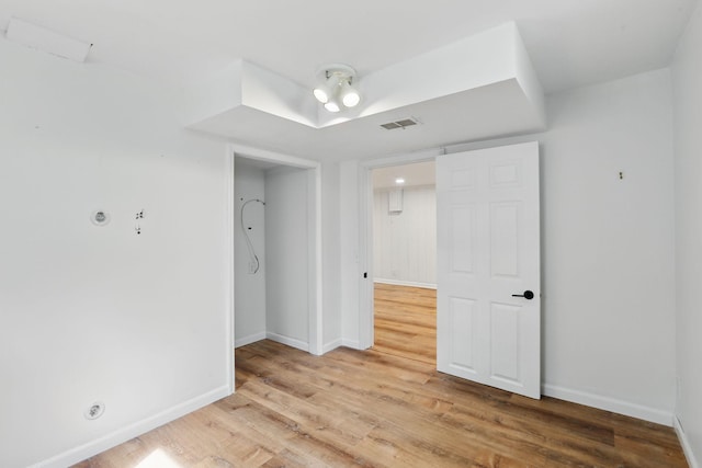 218 Owens St N, Stillwater, MN 55082 - unfurnished bedroom featuring light wood-type flooring and baseboards