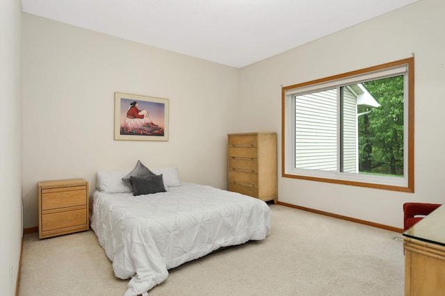 842 Monet Ct, Mendota Heights, MN 55120 - bedroom with baseboards and light colored carpet