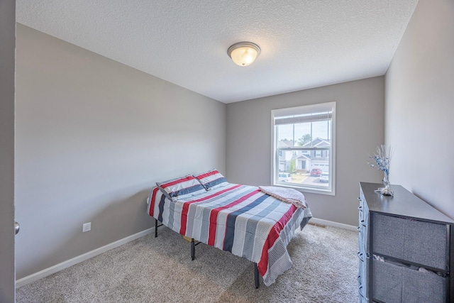 4329 141st Ln NW, Andover, MN 55304 - bedroom with carpet floors, baseboards, and a textured ceiling
