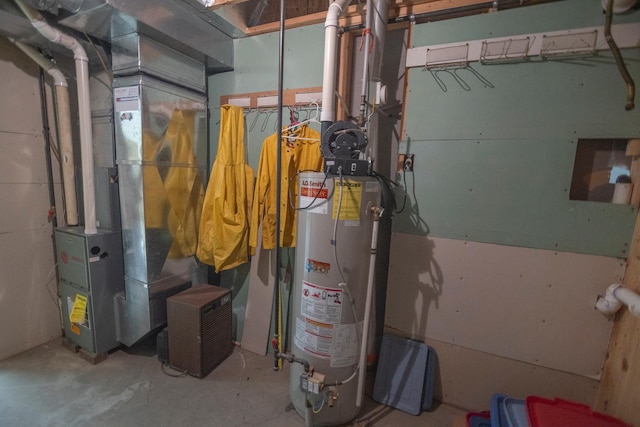 101 6th St NW, Perham, MN 56573 - utilities featuring gas water heater and heating unit