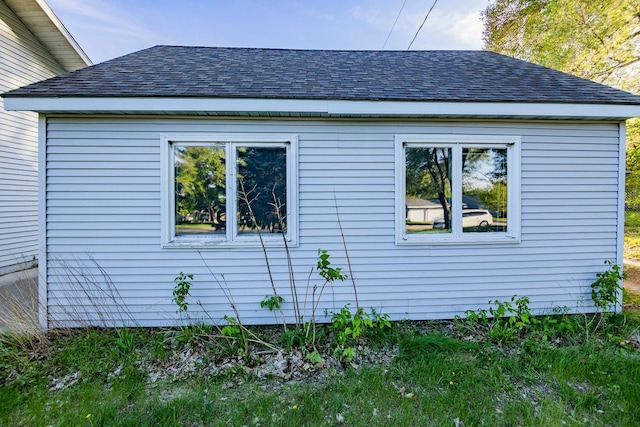 101 6th St NW, Perham, MN 56573 - view of property exterior with a shingled roof