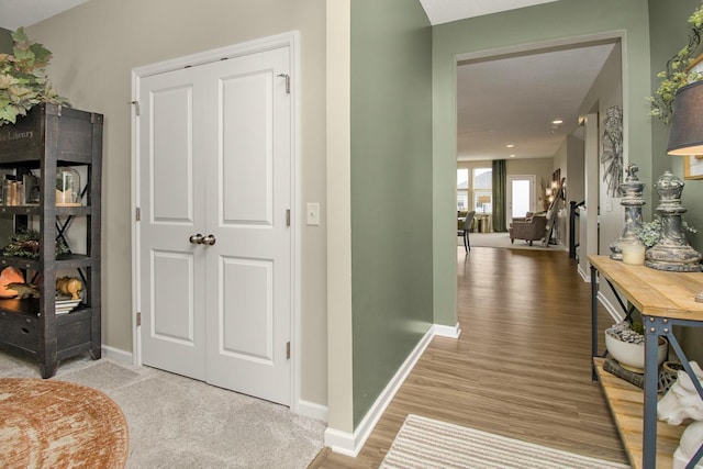 20555 Greenwood Ave, Lakeville, MN 55044 - corridor featuring baseboards and wood finished floors