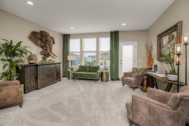 20555 Greenwood Ave, Lakeville, MN 55044 - carpeted living room featuring recessed lighting