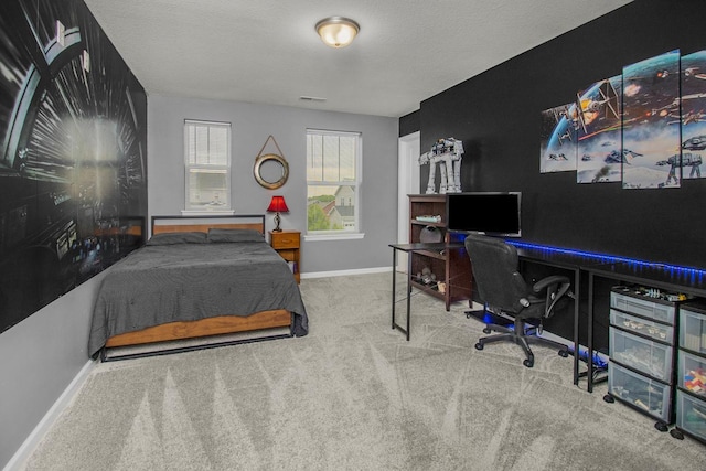 20555 Greenwood Ave, Lakeville, MN 55044 - bedroom featuring carpet flooring, baseboards, and a desk