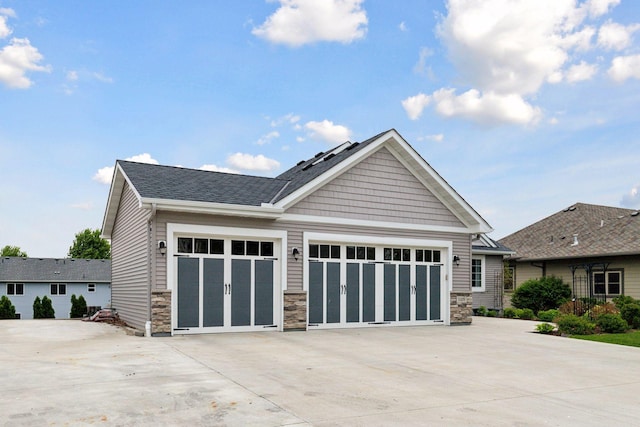 1429 10th Street Cir SE, New Prague, MN 56071 - garage with concrete driveway