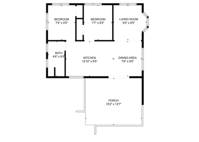 1605 White Ash Ln, Apple River Twp, WI 54810 - view of floor plan / room layout