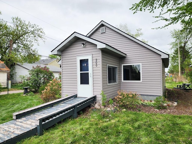 200 Jessie St, Marble, MN 55764 - back of house with a yard