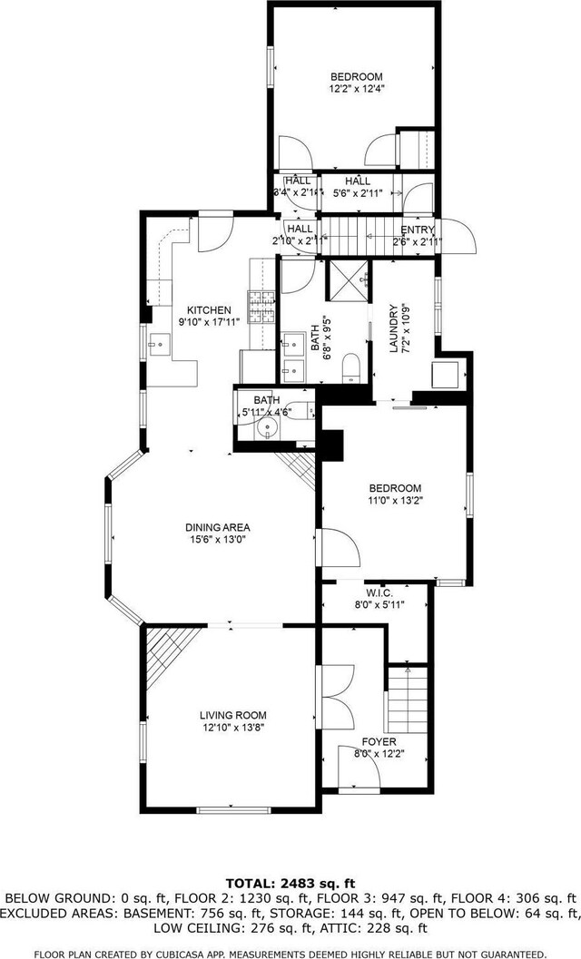 2744 Stevens Ave, Minneapolis, MN 55408 - home floor plan