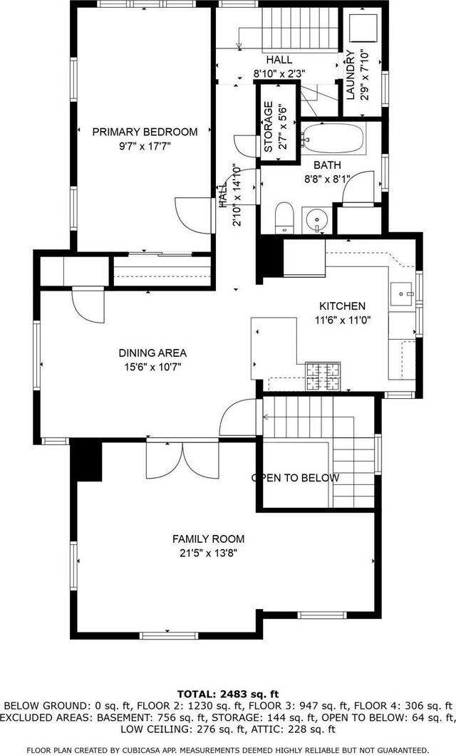 2744 Stevens Ave, Minneapolis, MN 55408 - room layout