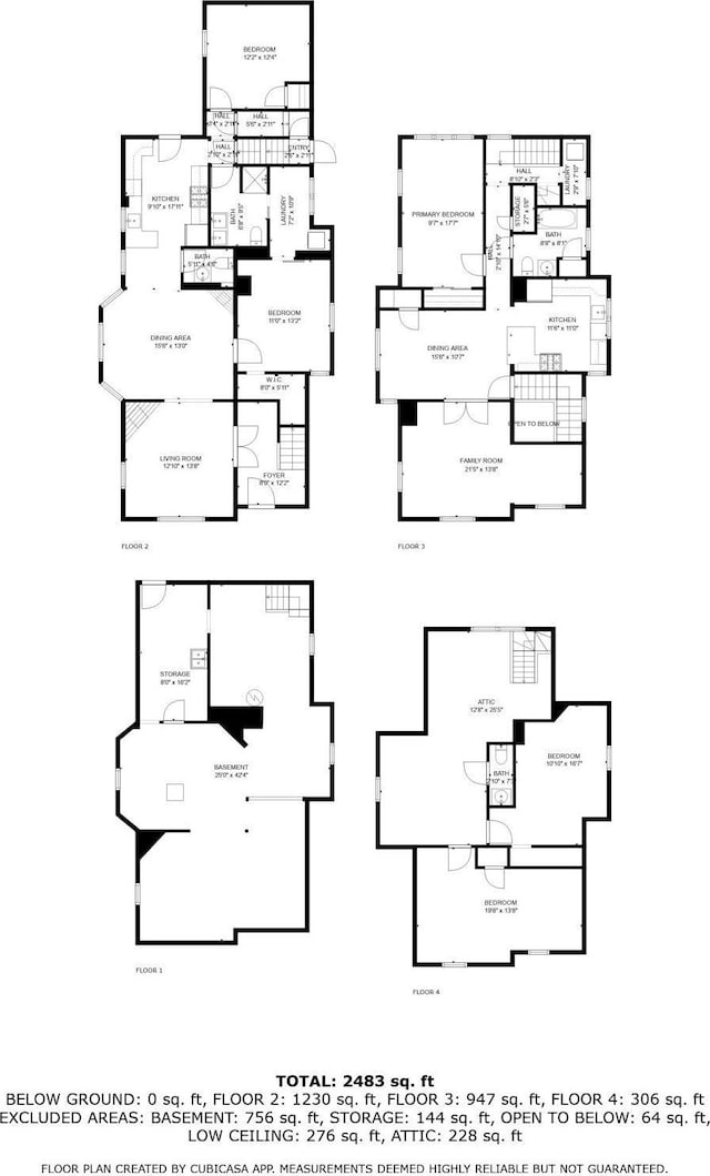 2744 Stevens Ave, Minneapolis, MN 55408 - floor plan / room layout