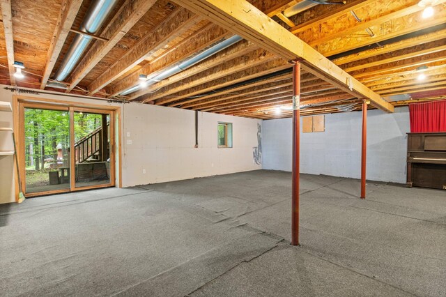 568 26th Ave, Cumberland, WI 54829 - below grade area featuring healthy amount of natural light