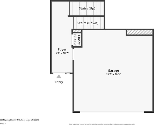 3394 Spring Glen Cir NW, Prior Lake, MN 55372 - home floor plan
