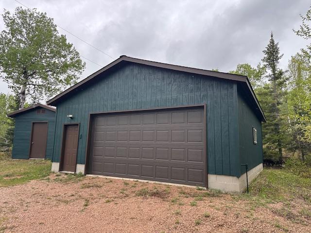 2377 Finn Bay Rd, Babbitt, MN 55706 - view of detached garage