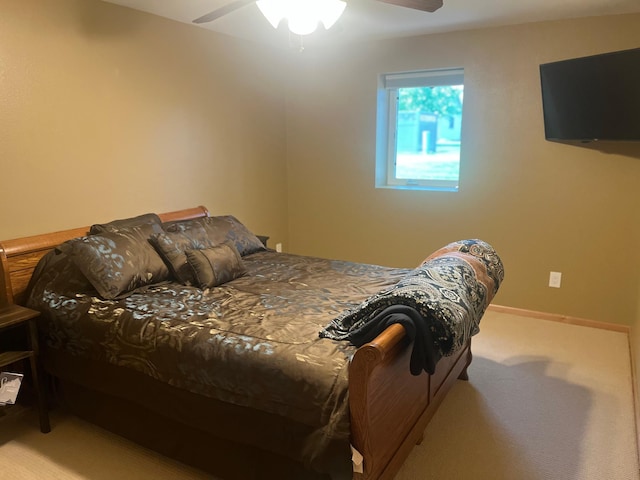 1808 4th St NE, Willmar, MN 56201 - bedroom featuring ceiling fan and carpet