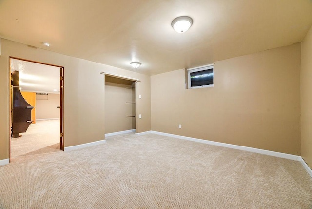 3013 64th Ave N, Brooklyn Center, MN 55429 - finished basement with light colored carpet and baseboards