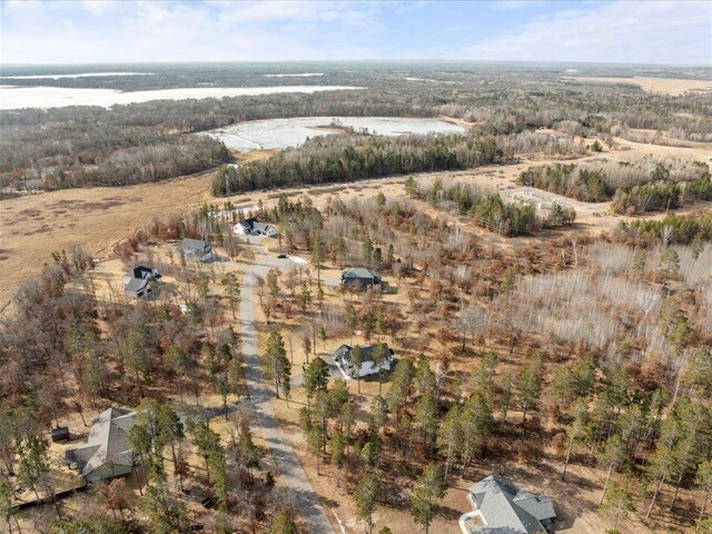 16524 Piper Ln, Brainerd, MN 56401 - aerial view of property and surrounding area with a nearby body of water